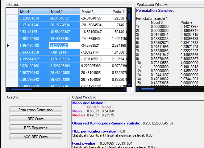 StatREC results example